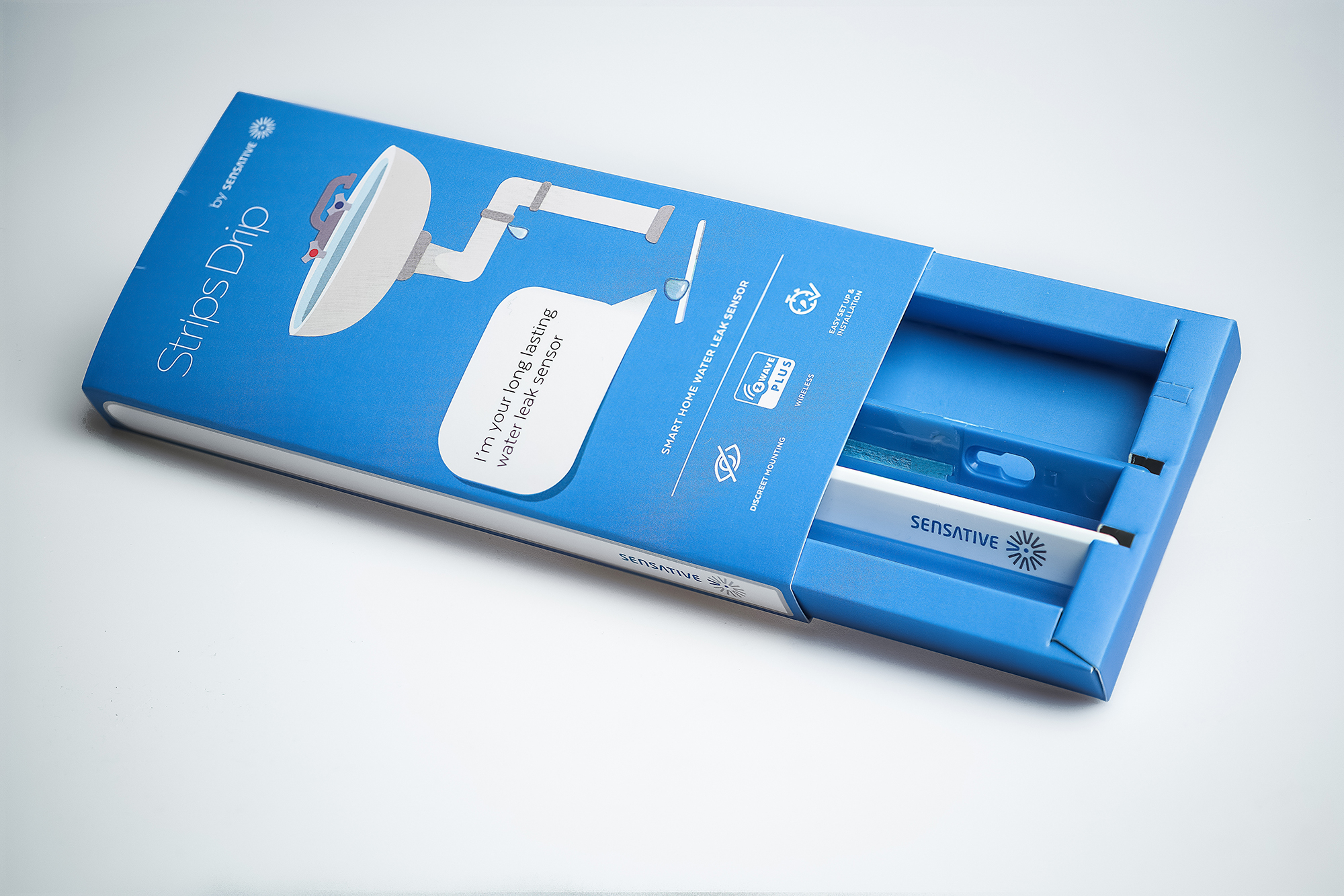 2-klar-bluesmallq29f0wklqhscl Wassersensor Sensative Strips, Z-Wave Plus