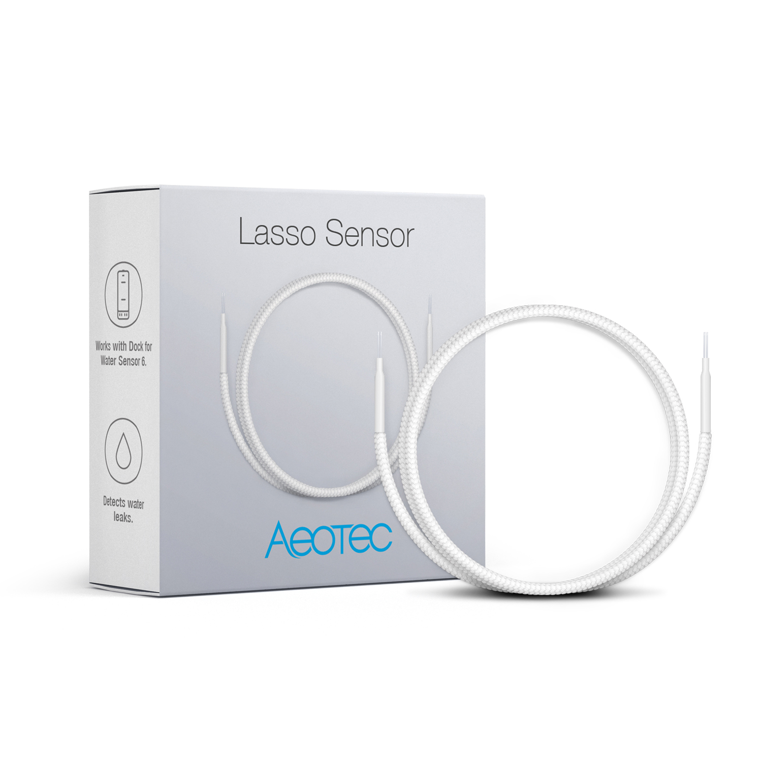Aeotec Lasso Sensor für Water Sensor 6, Z-Wave Plus