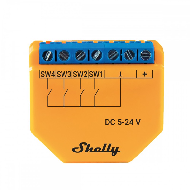 Shelly Plus i4 DC, Wlan