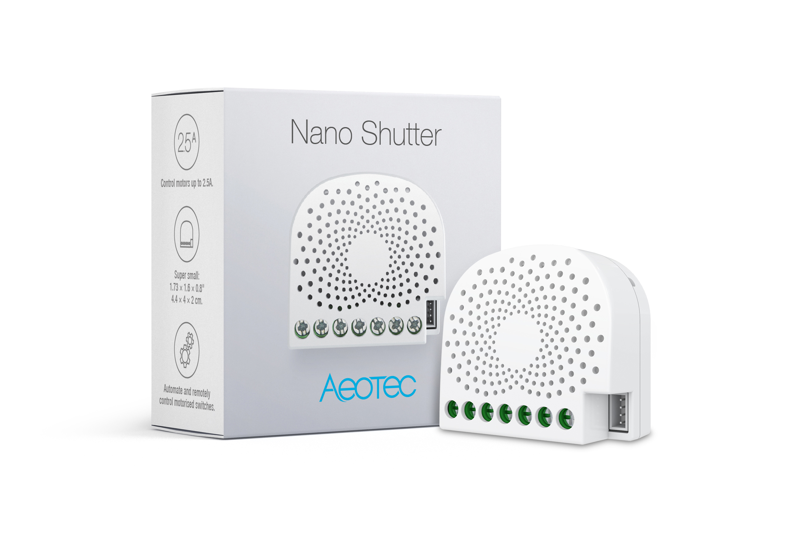 Aeotec Nano Shutter, Z-Wave Plus